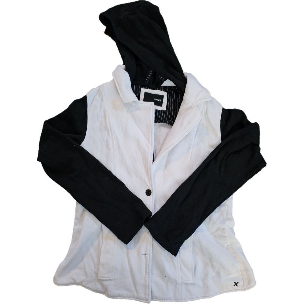 Women's Vintage Hurley Button up Hoodie - Women's size XL